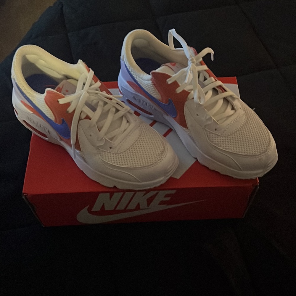 Nike air max white pink and lavender